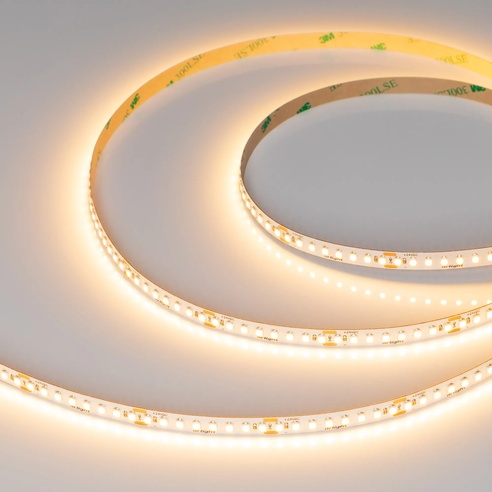Лента UL-A176-8mm 24V Warm2700 (15 W/m, IP20, 5m) (Arlight, 7 лет)
