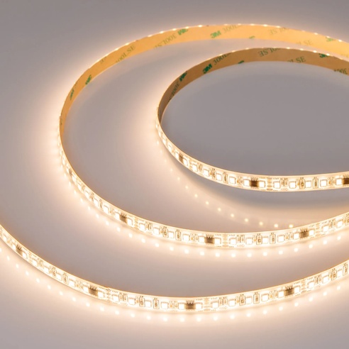 Лента светодиодная герметичная SPI-SE-A120-10mm 24V Warm2700-PX6-BPT (11 W/m, IP65, 2835, 5m) (Arlight, бегущий огонь)