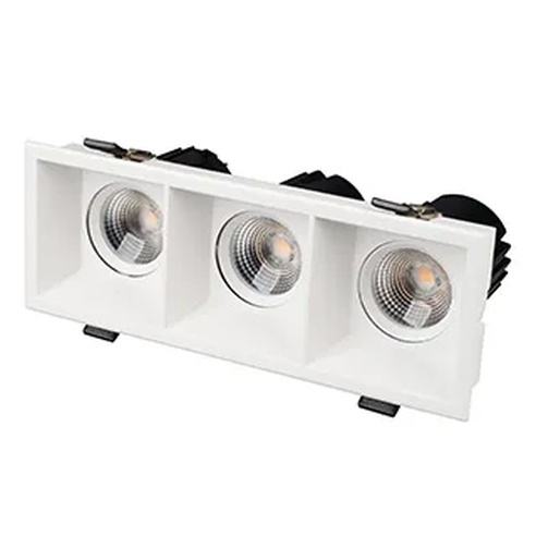 Светильник MS-FLOW-BUILT-S230x85-3x6W Day4000 (WH, 15 deg, 230V) (Arlight, IP20 Металл, 5 лет)