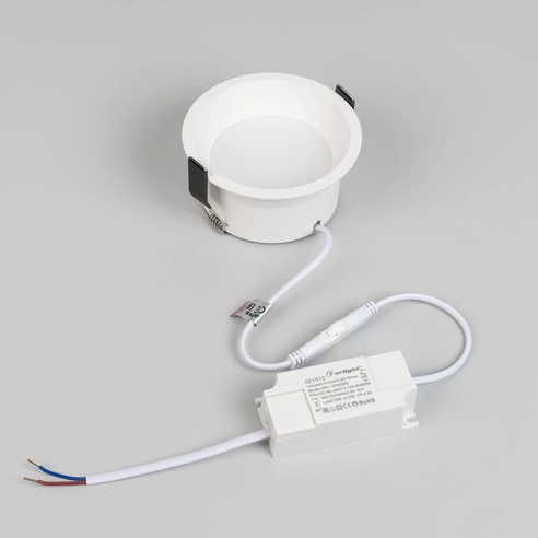 Светильник MS-BREEZE-BUILT-R104-12W Day4000 (WH, 90 deg, 230V) (Arlight, IP20 Металл, 3 года)