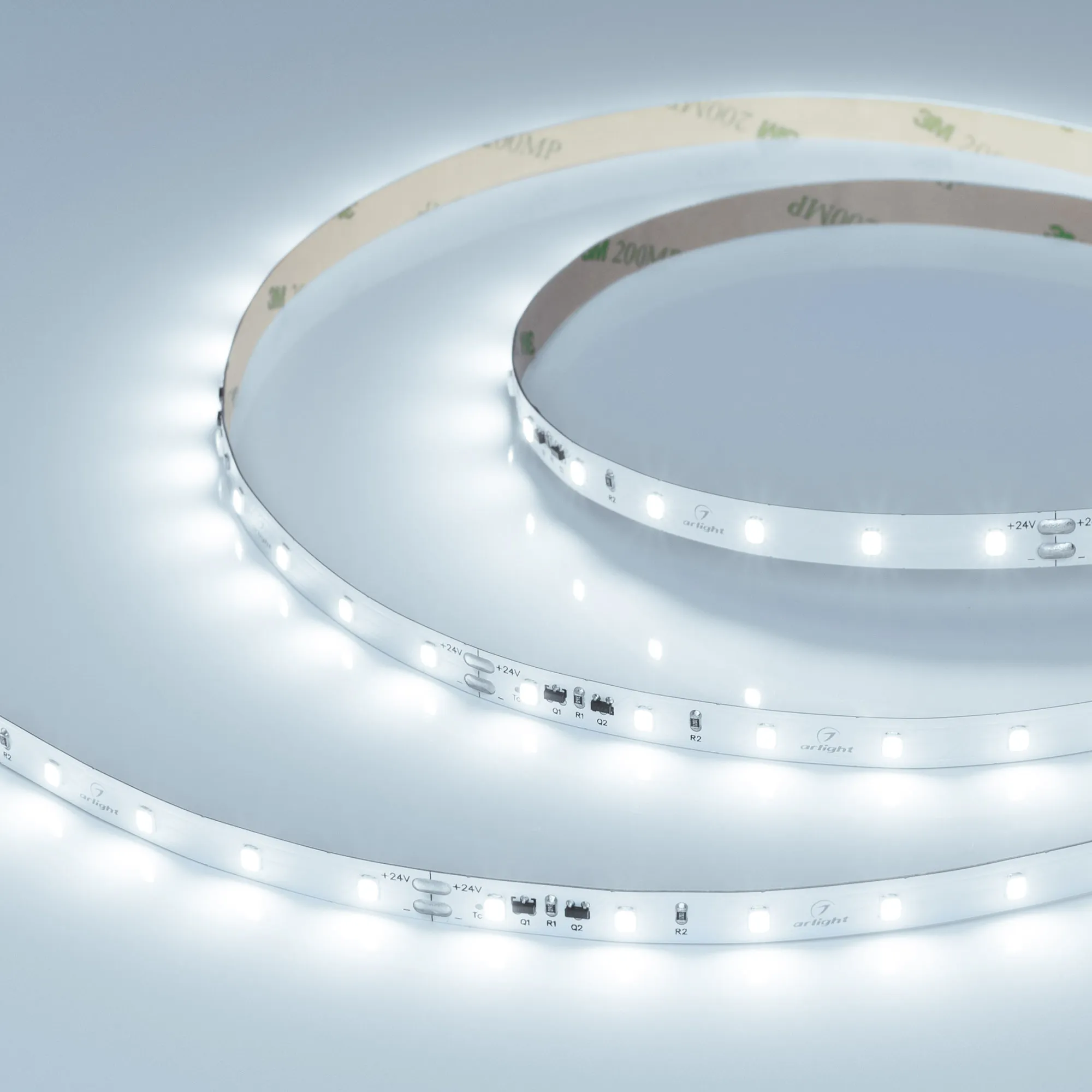 Лента светодиодная IC-A60-8mm 24V White6000 (4.8 W/m, IP20, 2835, 10m) (Arlight, стабилизированная) - изображение товара