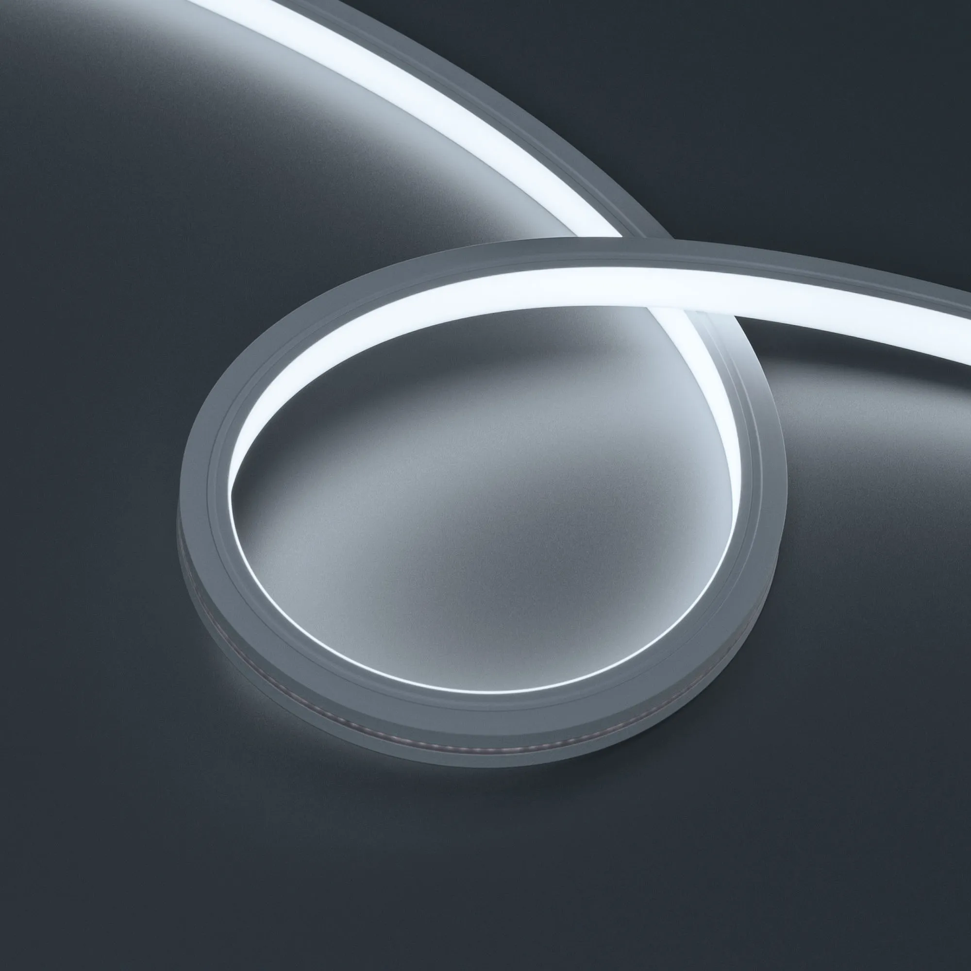 Лента герметичная MOONLIGHT-TOP-X320-13x12mm 24V White6500 (5 W/m, IP67, sauna, 5m, wire x1) (Arlight, Вывод вниз, 3 года)