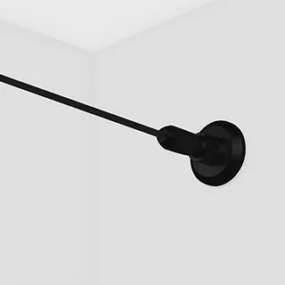 Лента-трос STINGRAY-R2-RT-A120 24V BLACK Warm3000 (9.6 W/m, IP20, 5m) (Arlight, Сталь+Алюминий)