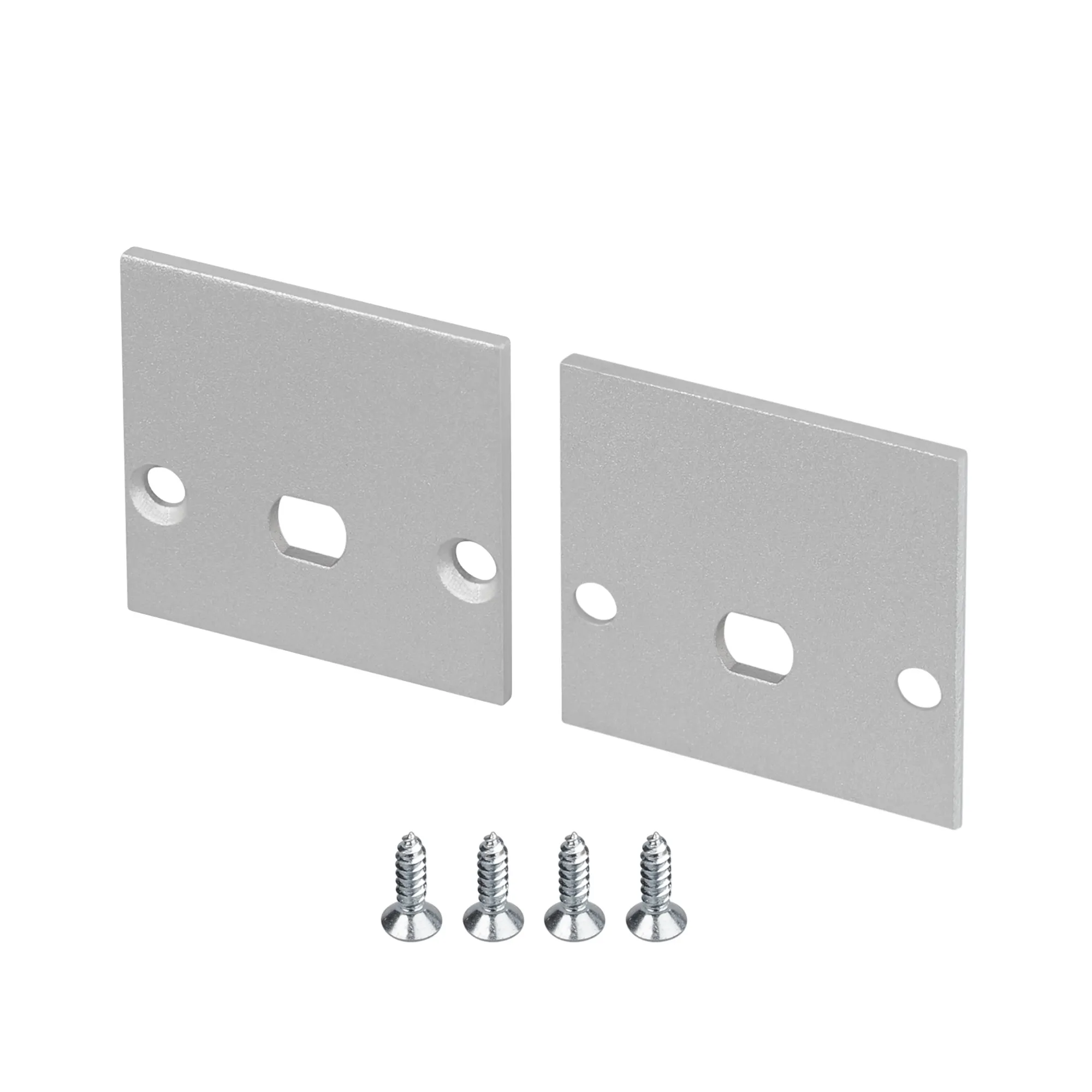 Заглушка LINE-2525 с отверстием (Arlight, Алюминий) - изображение товара