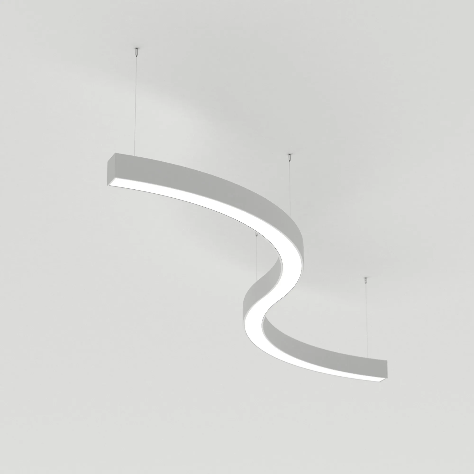 Светильник SP-LINE-HANG ARC-S3535-D800-65W Day4000 (WHITE, 230V) (Arlight, Металл) - изображение товара