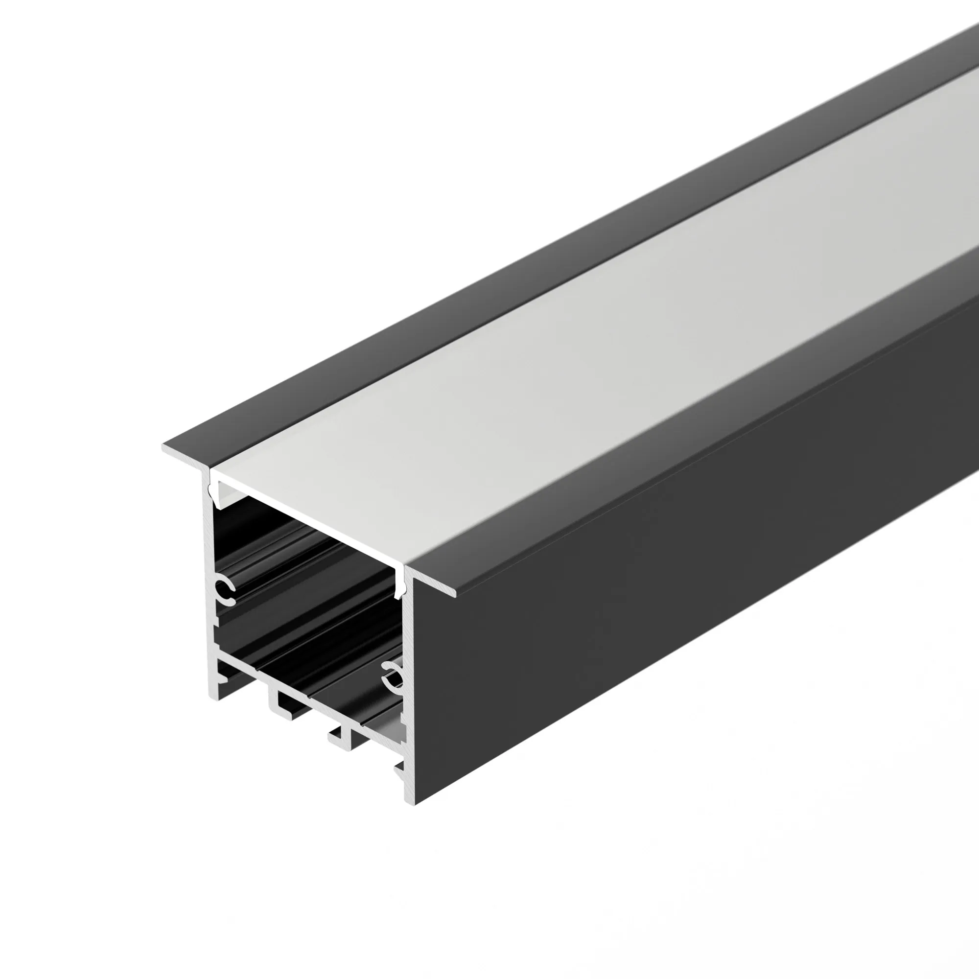 Профиль SL-LINIA49S-F-2000 ANOD BLACK (Arlight, Алюминий) - изображение товара