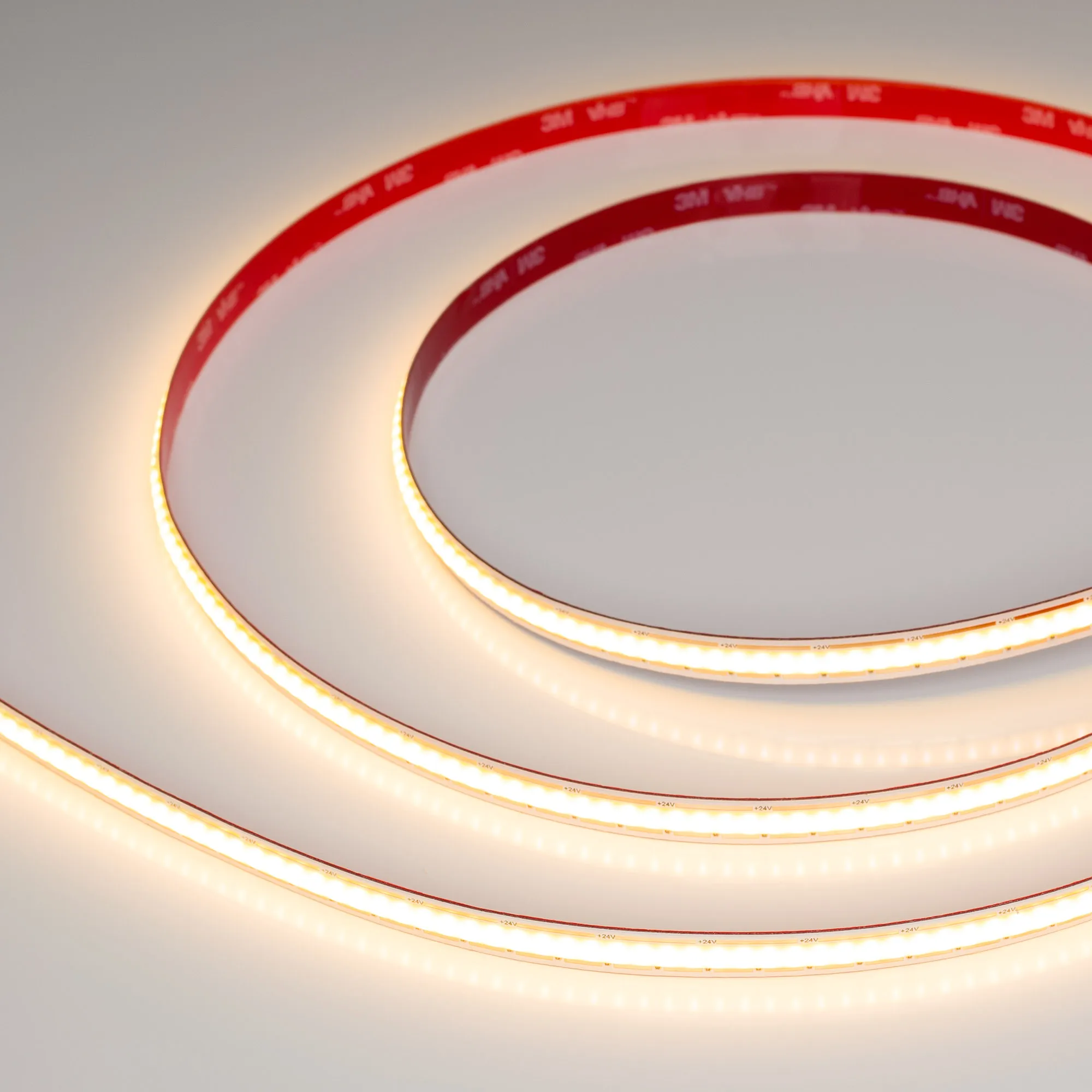 Лента светодиодная COB-X480-10mm 24V Warm2700 (10 W/m, IP20, 5m, FreeCut) (Arlight, Свободная резка) - изображение товара