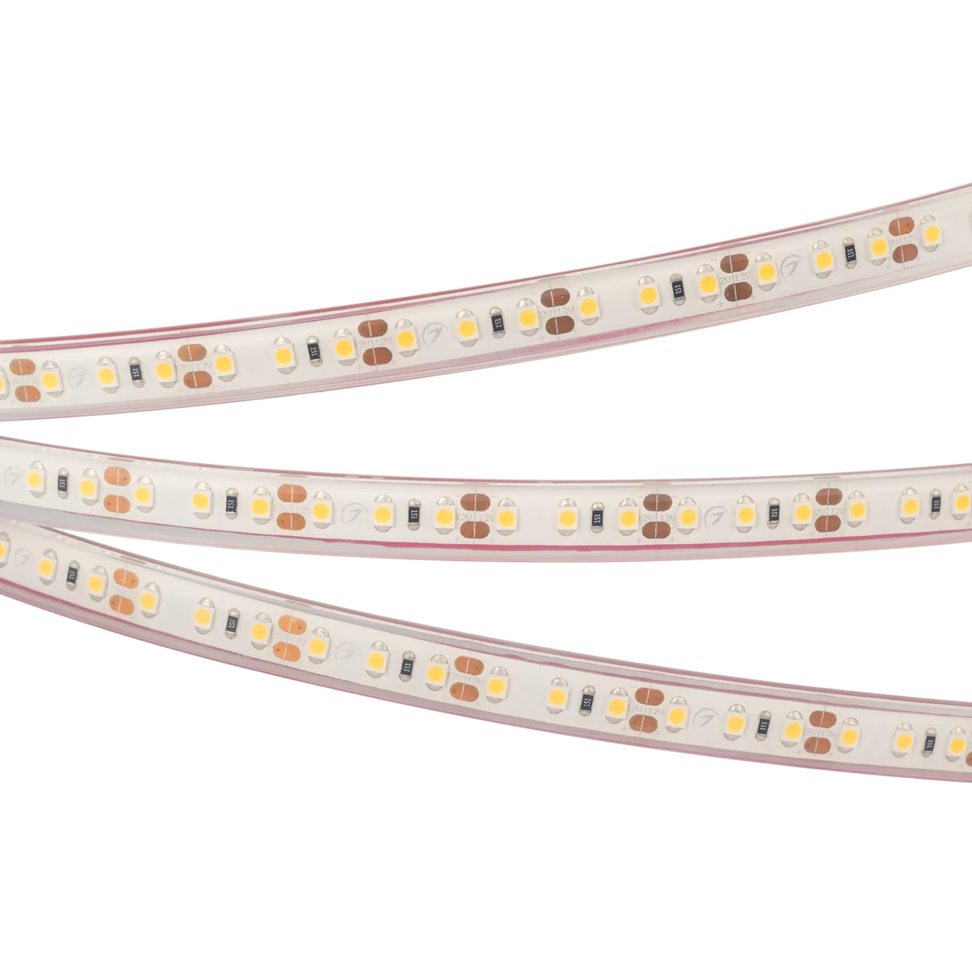 Лента светодиодная RTW 2-5000PGS 12V Day 2x (3528, 600 LED, LUX) (Arlight, 9.6 Вт/м, IP67) - изображение товара